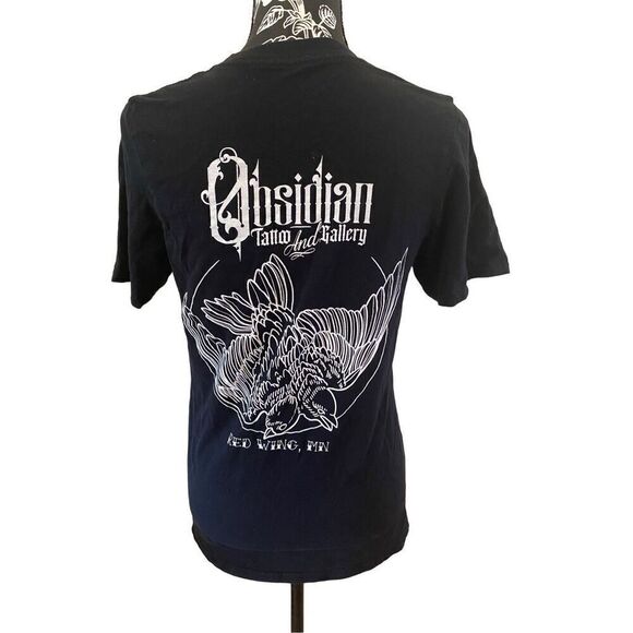 Custom Ink Coffin T Shirt Grunge Punk Emo Alternative Goth Gothic - Picture 1 of 9